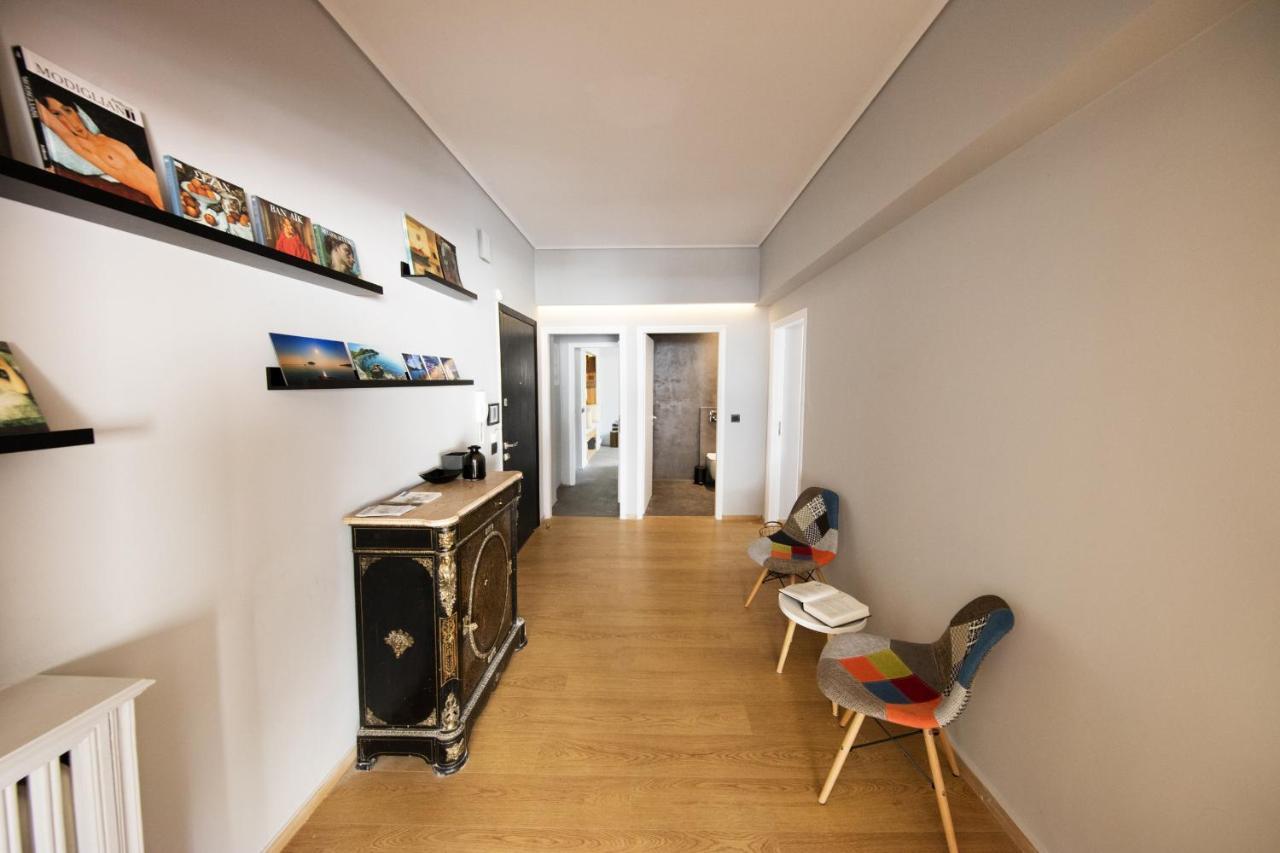 Ferienwohnung Super modern minimal flat nr metro&arch. Museum Athen Exterior foto