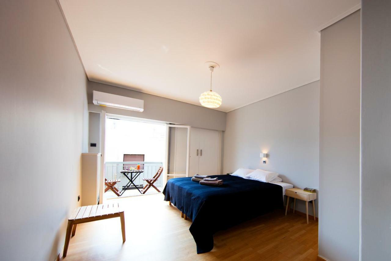 Ferienwohnung Super modern minimal flat nr metro&arch. Museum Athen Exterior foto